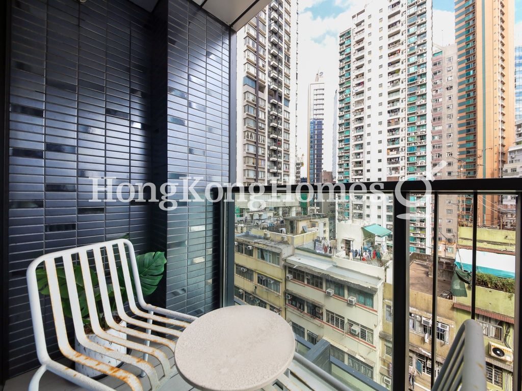 Balcony off Living and Dining Room — The Queens, Sai Ying Pun