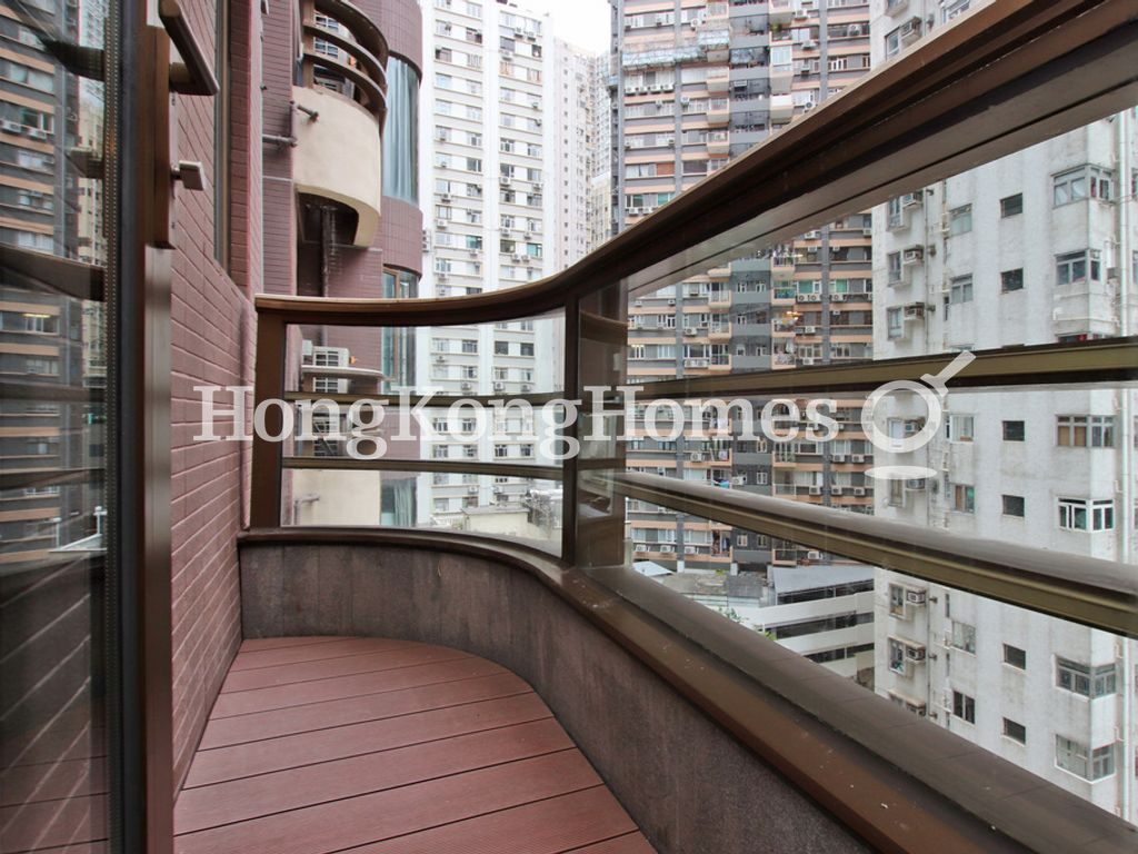 Balcony off Studio — Castle One, Mid-levels West