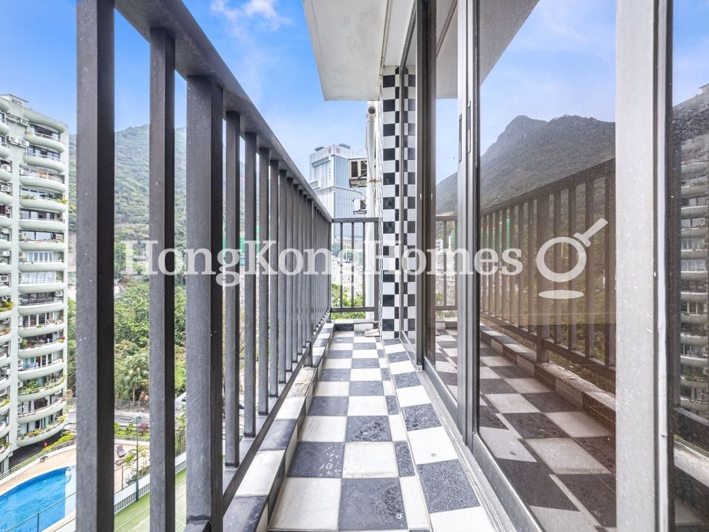 Balcony off Living and Dining Room — Four Winds, Pokfulam