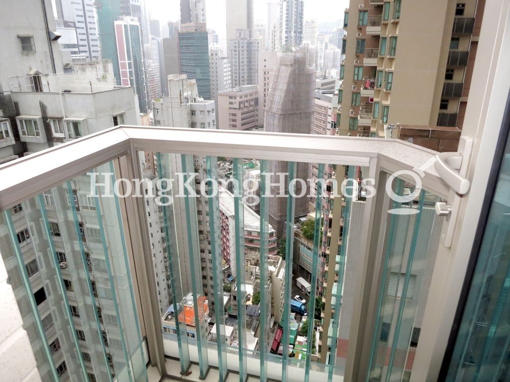 Balcony off Master Bedroom — The Avenue - Phase 1 - Tower 5, Wan Chai