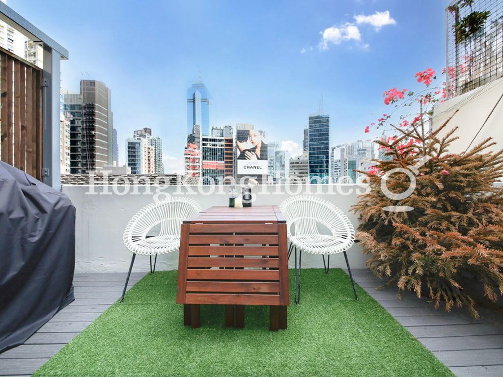 Private Roof Terrace — Tung Yuen Building, Central