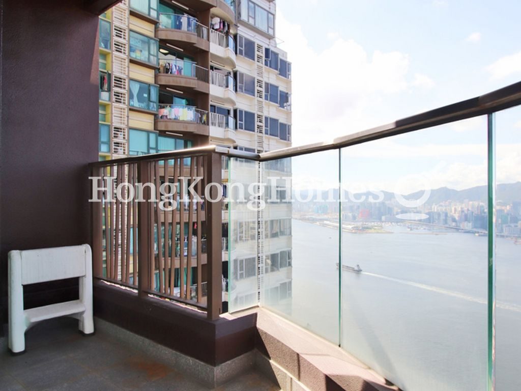 Balcony off Living and Dining Room — Grand Promenade - Tower 06, Quarry Bay