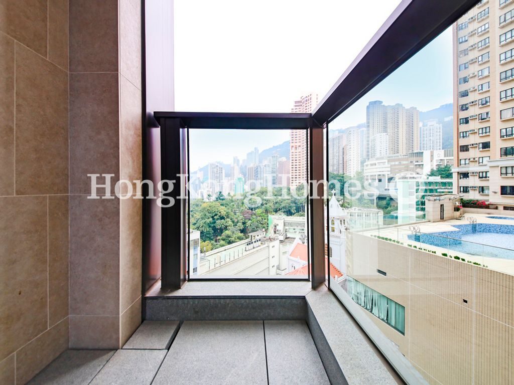 First Balcony off Living and Dining Room — TownPlace SOHO, Mid-levels West
