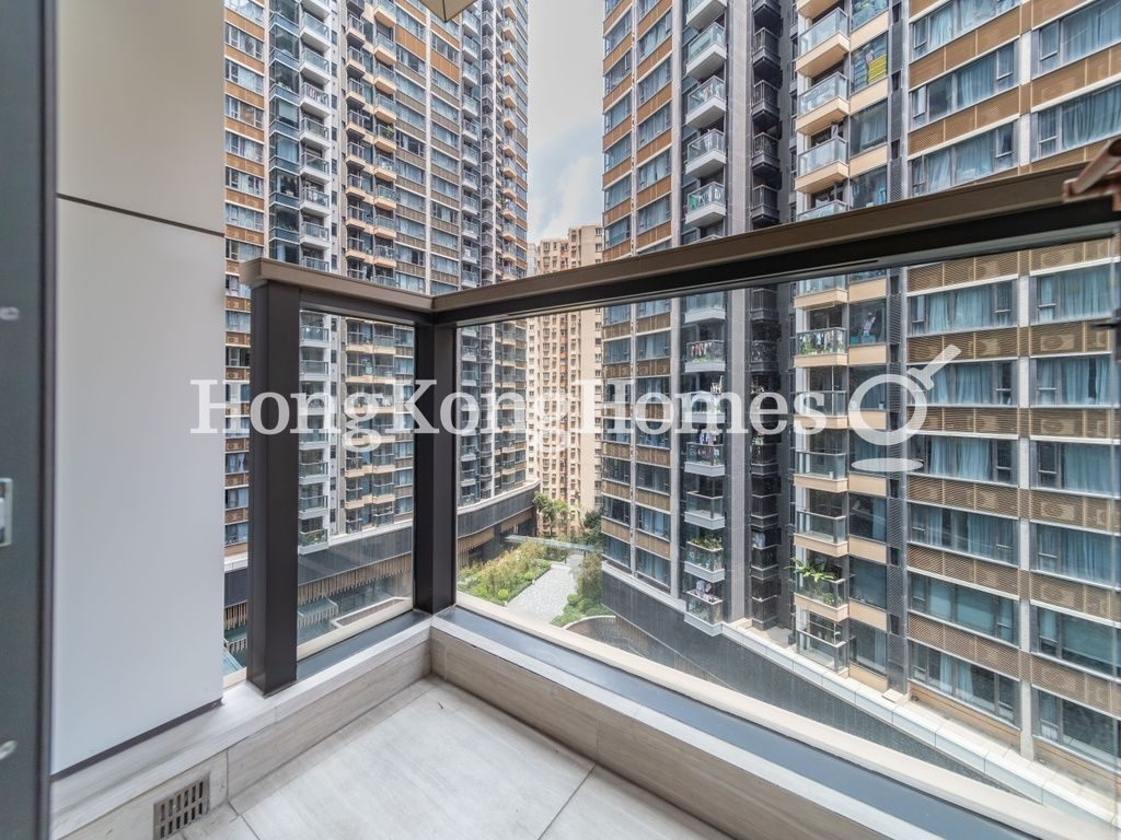 Balcony off Living and Dining Room — Fleur Pavilia, North Point