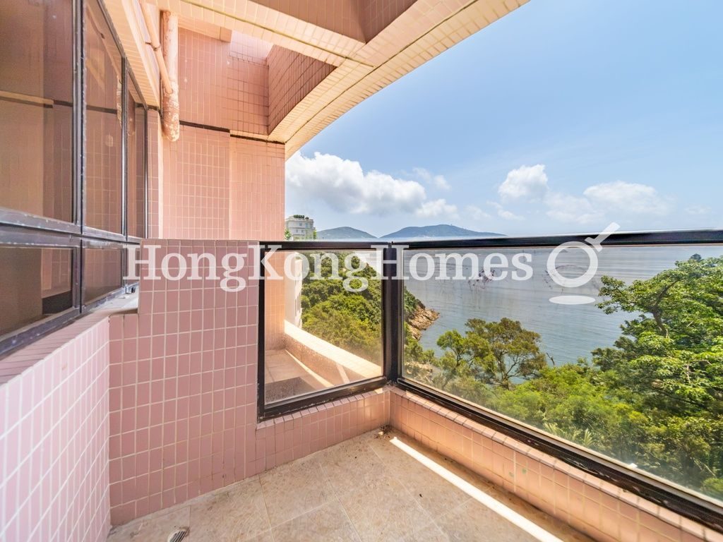 Balcony off Living and Dining Room — Pacific View - Block 01, Tai Tam