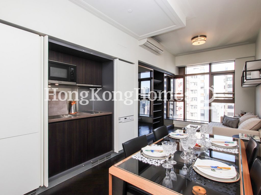 Living and Dining Room — Castle One, Mid-levels West