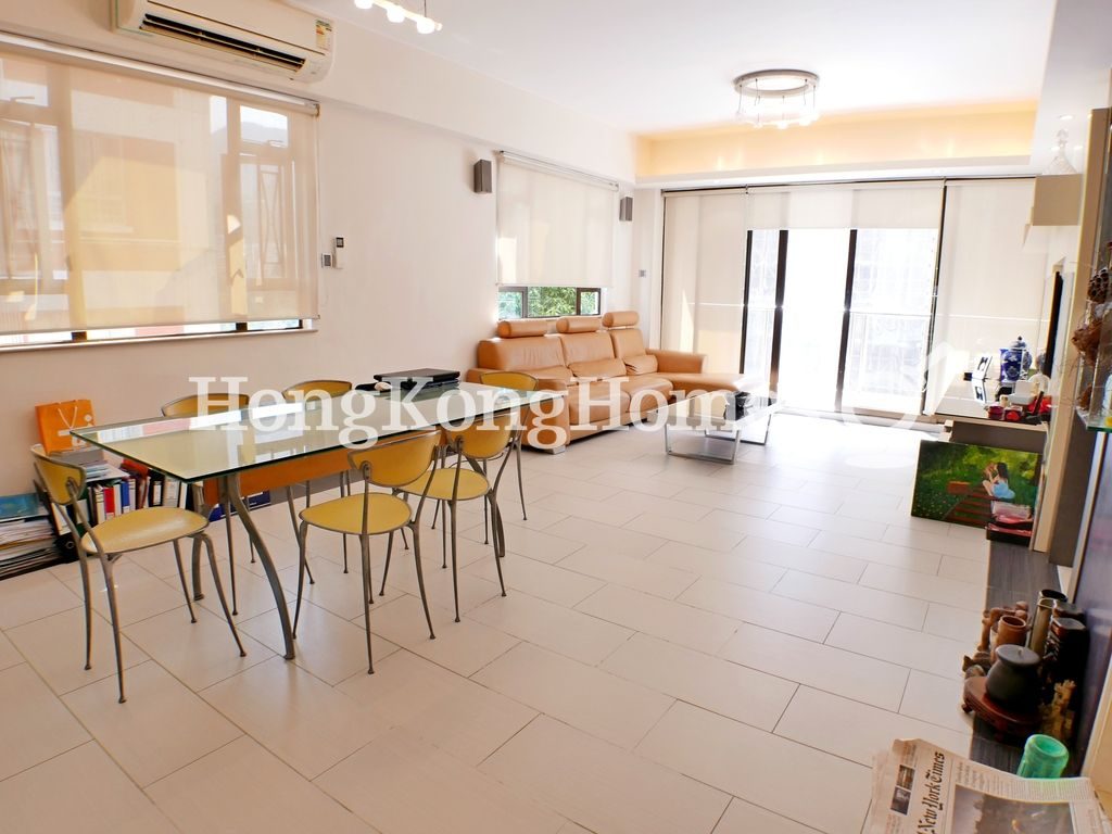 Living and Dining Room — Golden Fair Mansion, Mid-levels East
