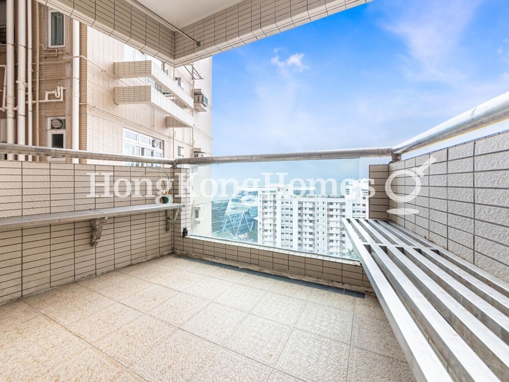 Balcony off Living and Dining Room — Baguio Villa - Block 38, Pokfulam