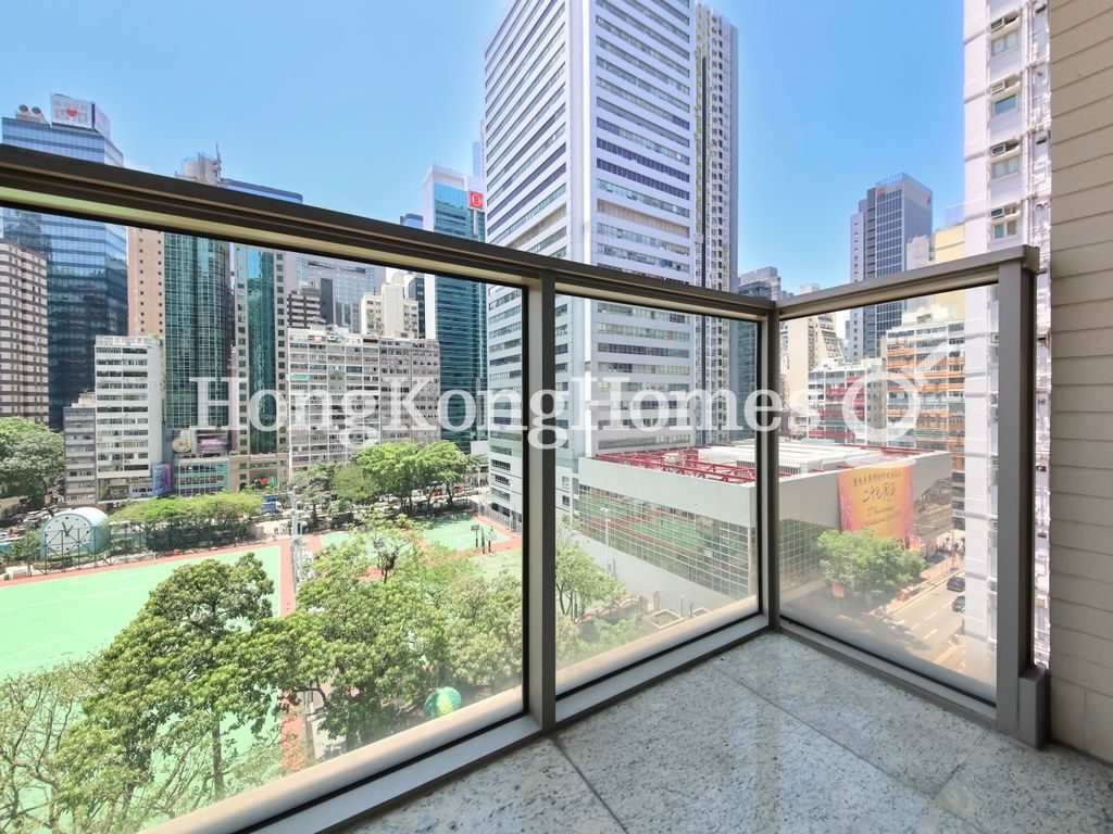 Balcony off Living and Dining Room — The Avenue - Phase 2 - Tower 1, Wan Chai