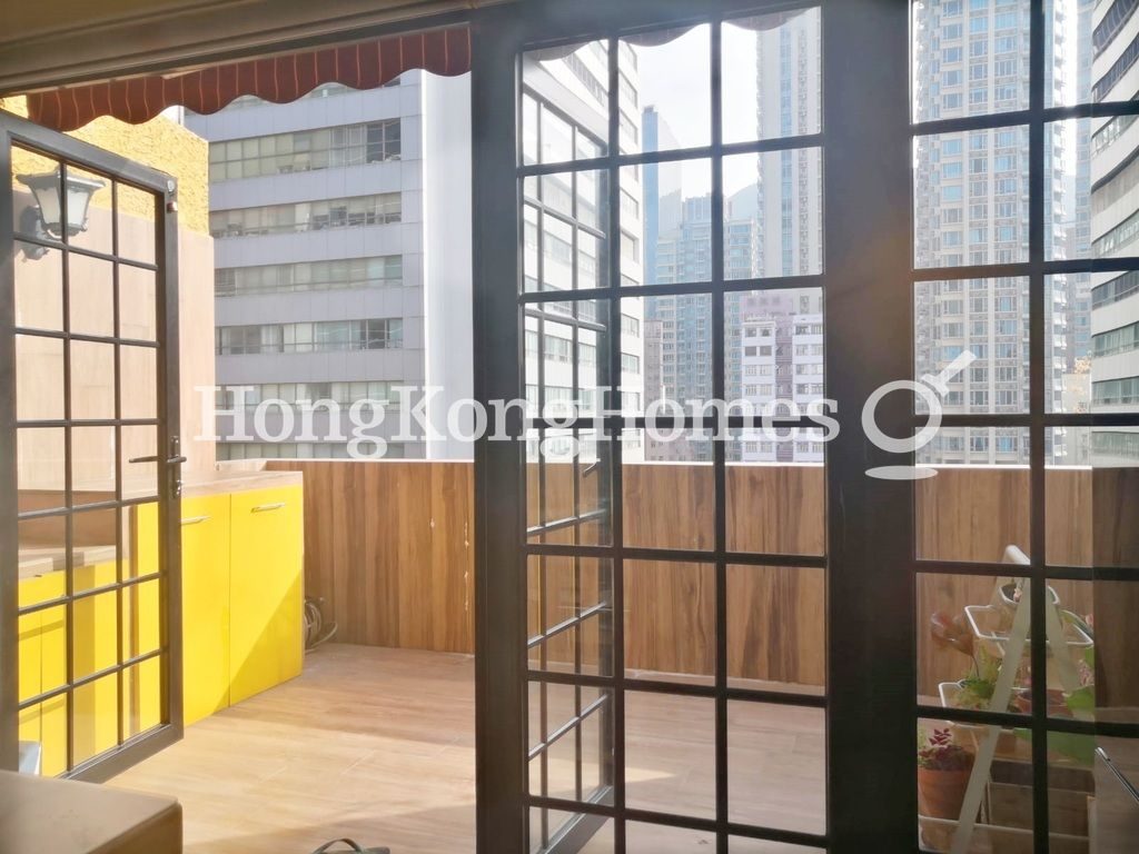 Balcony off the Studio — Hip Sang Building, Wan Chai