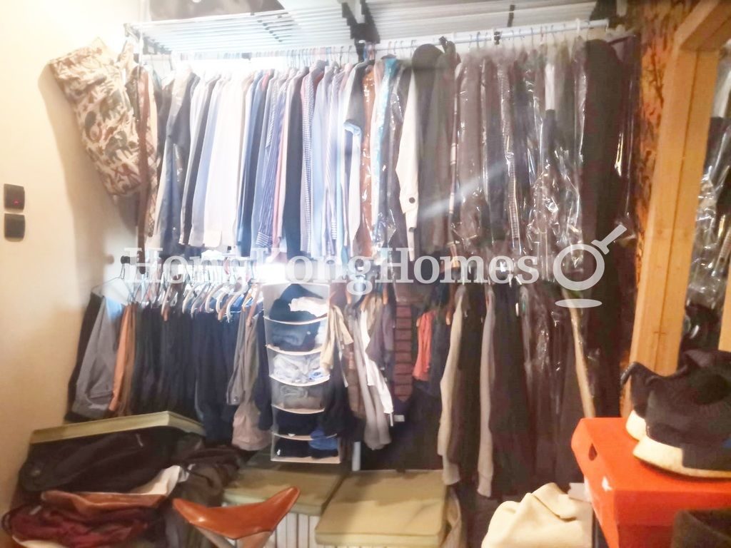 Walk-in closet next to the Sleeping Area — Hip Sang Building, Wan Chai