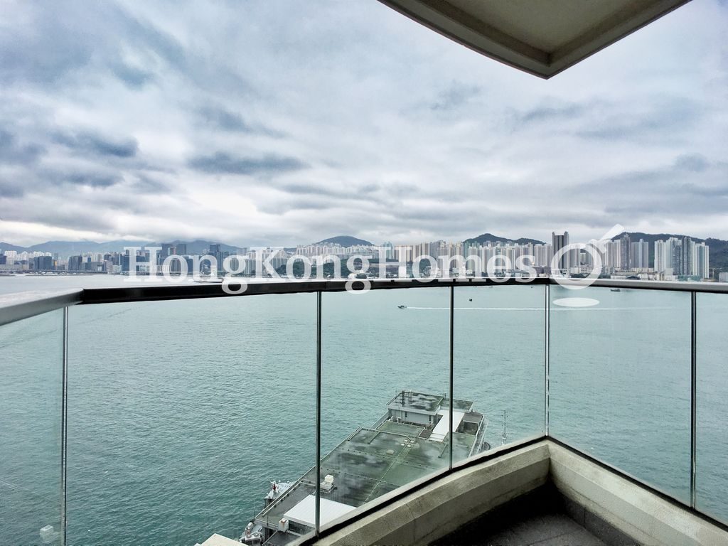 Balcony off Living and Dining Room — Grand Promenade - Tower 03, Quarry Bay