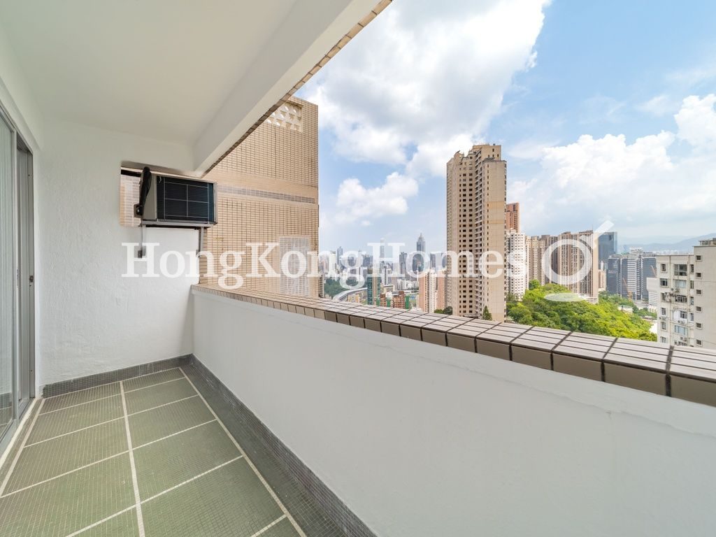Balcony off Living and Dining Room — Marlborough House, Tai Hang