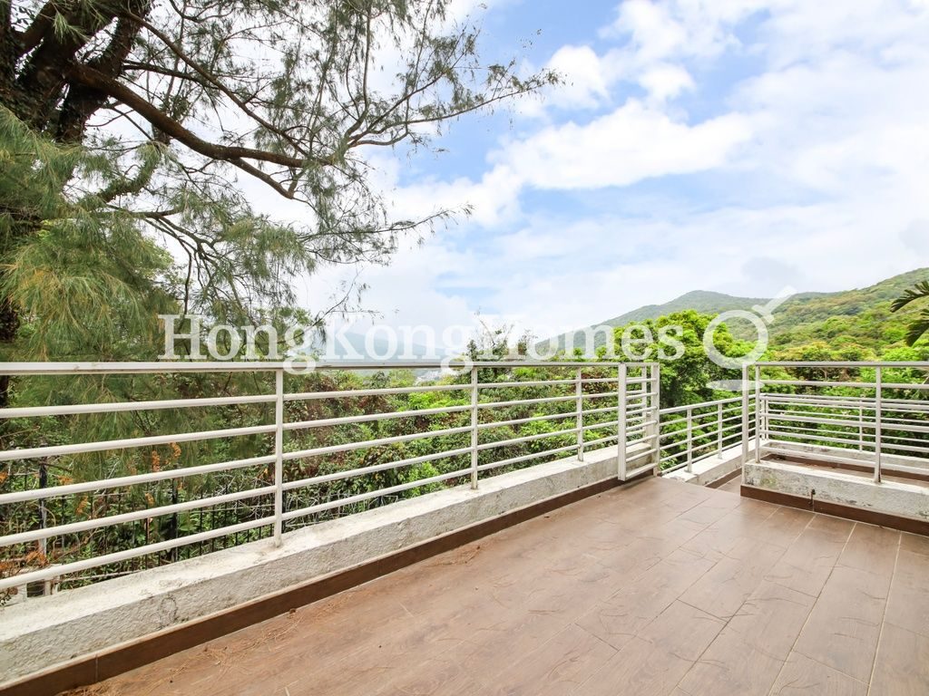 Private Terrace off Third Bedroom — Floral Villas - House, Sai Kung