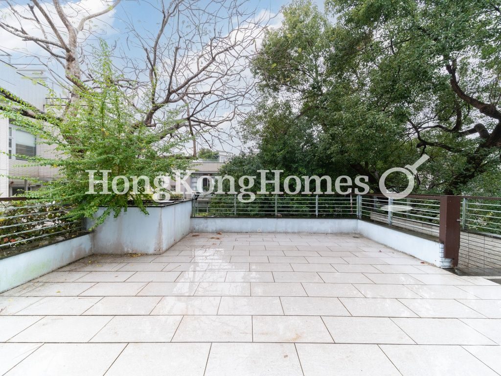 Private Terrace off the Kitchen — The Giverny, Sai Kung