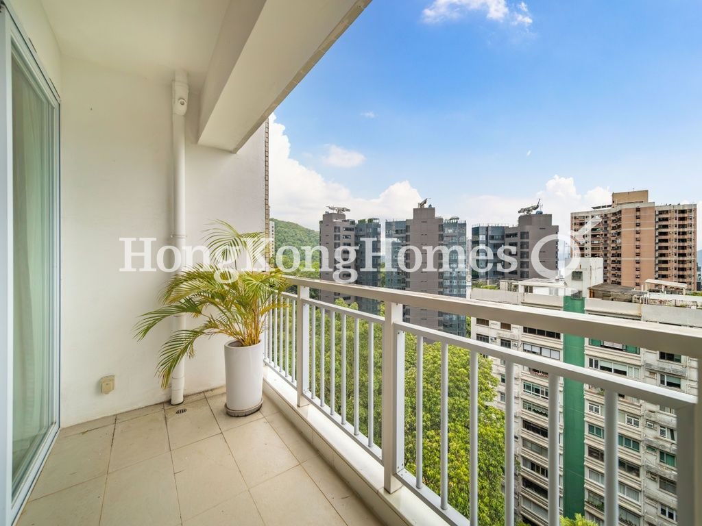 Balcony off Living and Dining Room — Skyline Mansion - Block 02, Mid-levels West