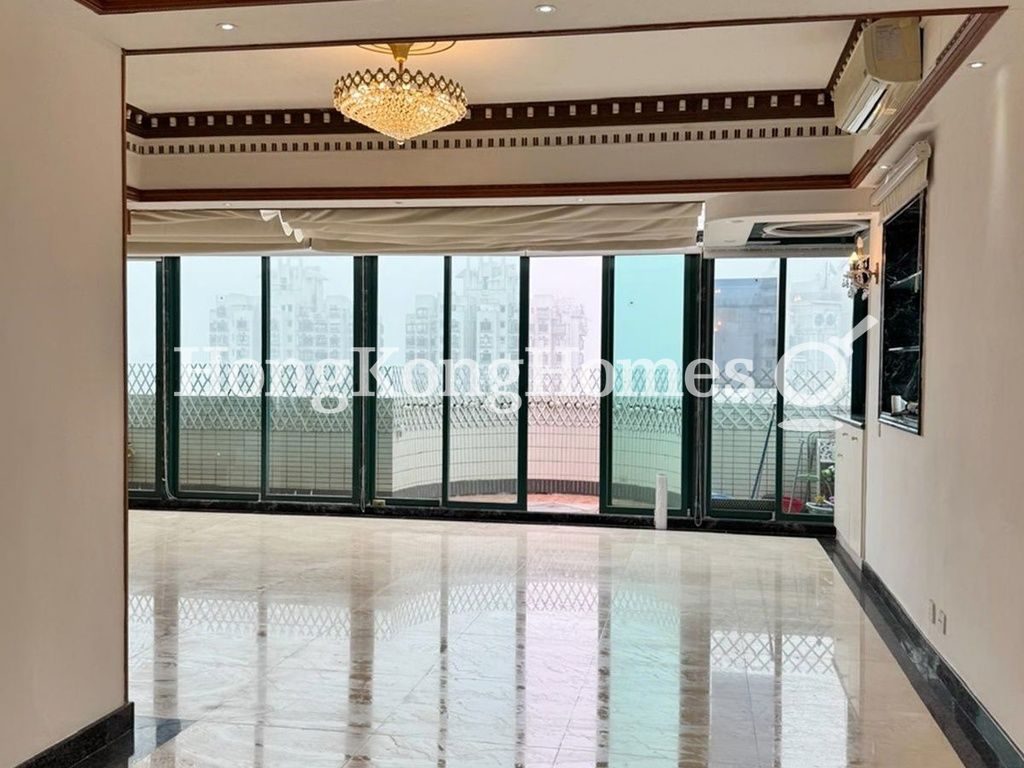 Living and Dining Room and Balcony — Carnation Court, Tai Hang