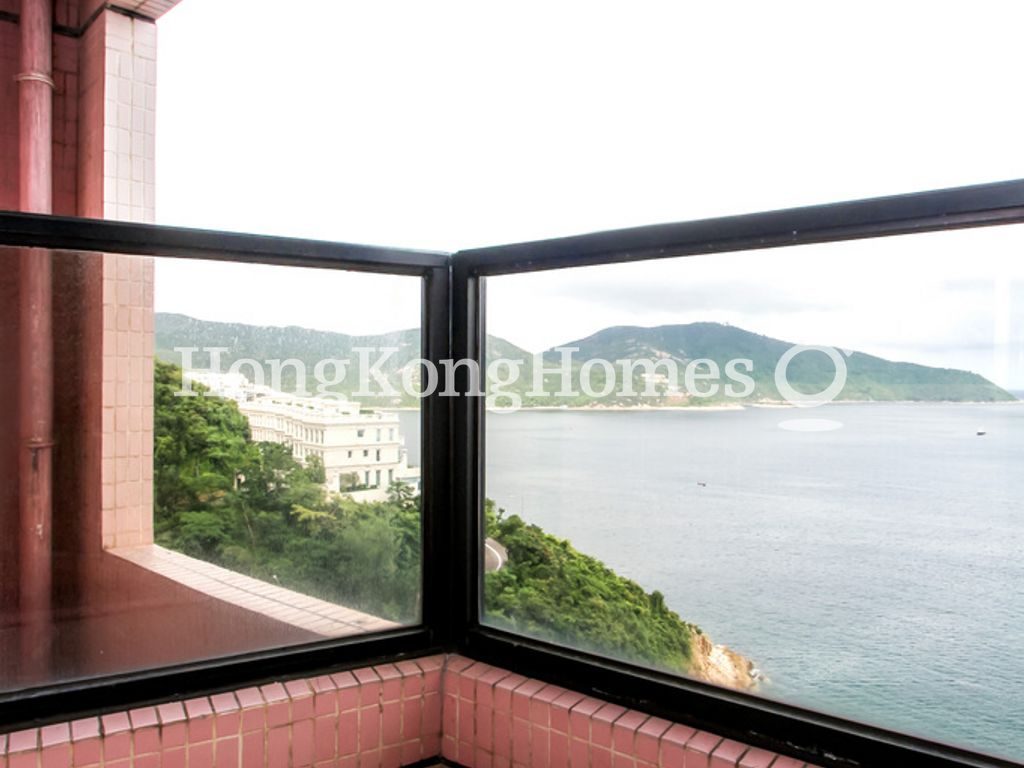 Balcony off Living and Dining room — Pacific View - Block 02, Tai Tam