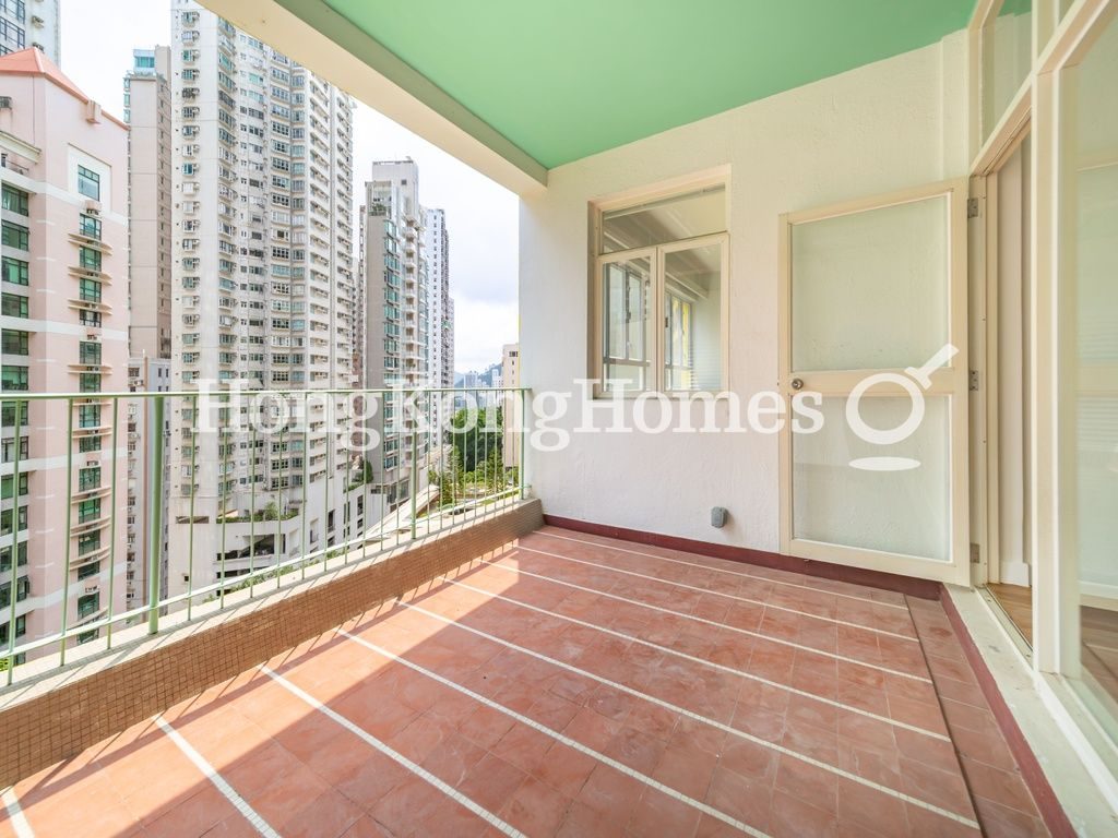 Balcony off Living and Dining Room — Panorama, Mid-levels West