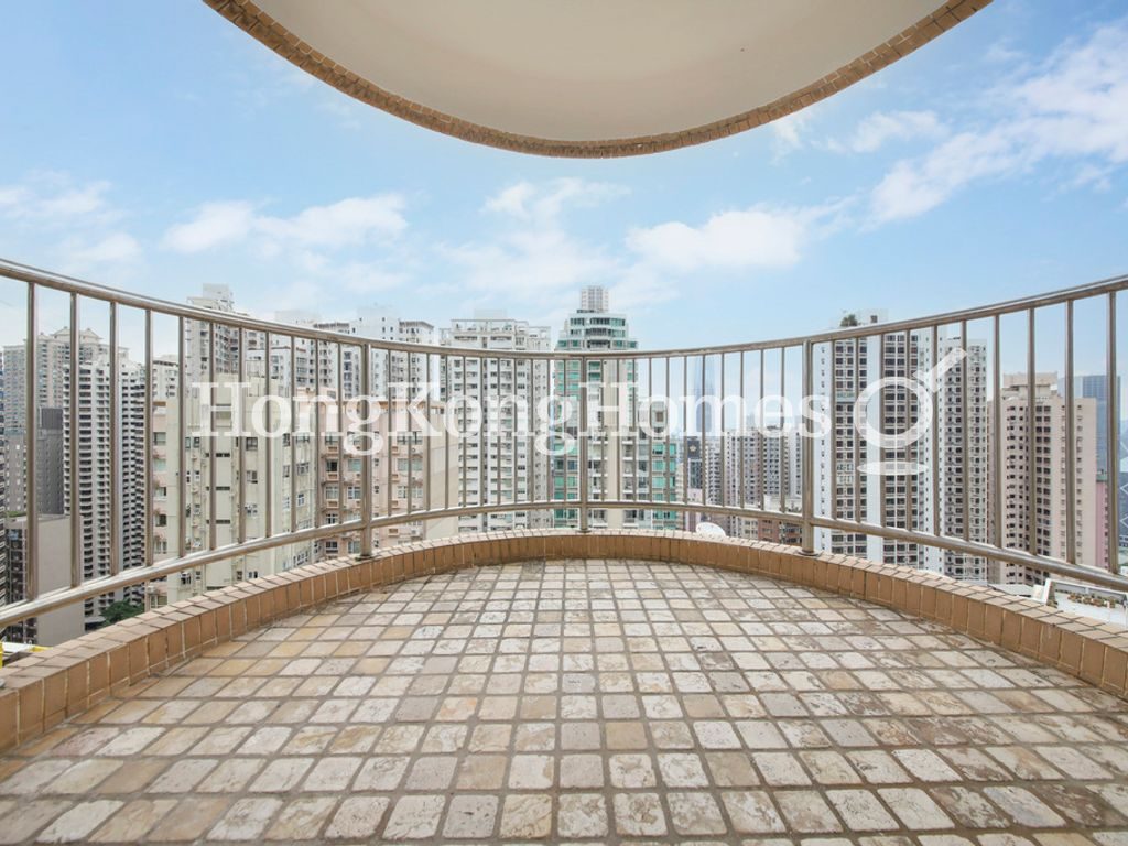 Balcony off Living and Dining Room — Pearl Gardens, Mid-levels West
