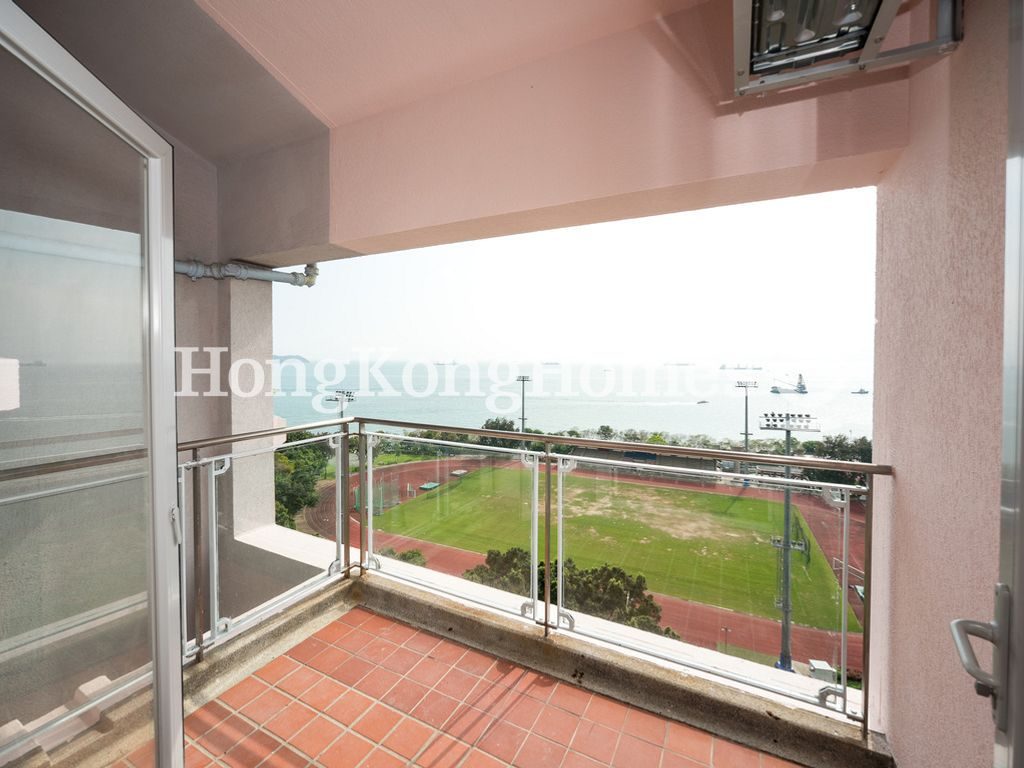 Balcony off Master Bedroom — Tam Gardens, Block 04, Pokfulam