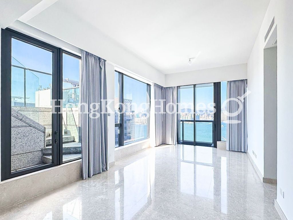Living and Dining Room — Victoria Harbour - PH 2B-3 - Tower 5, North Point