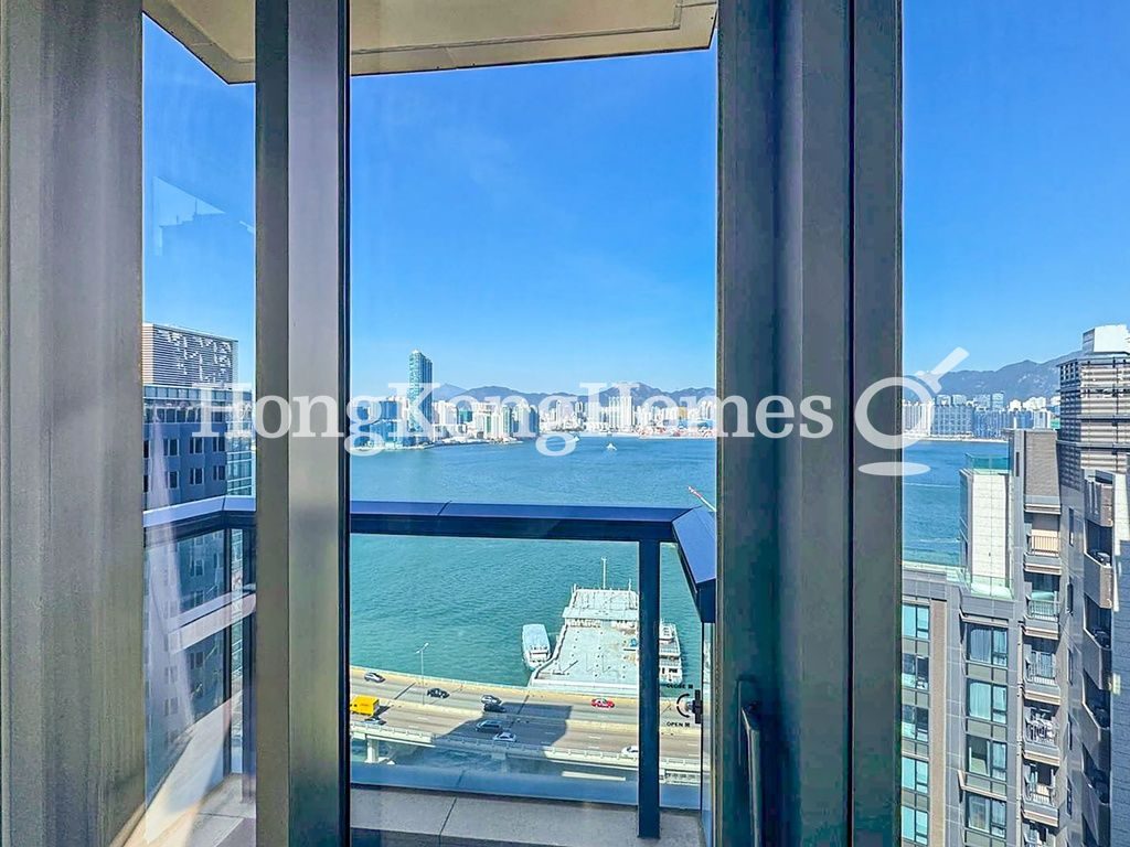 Balcony off master room — Victoria Harbour - PH 2B-3 - Tower 5, North Point