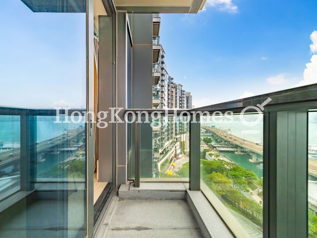 Balcony off Living and Dining Room — Victoria Harbour - Ph 1B - Tower 3, North Point