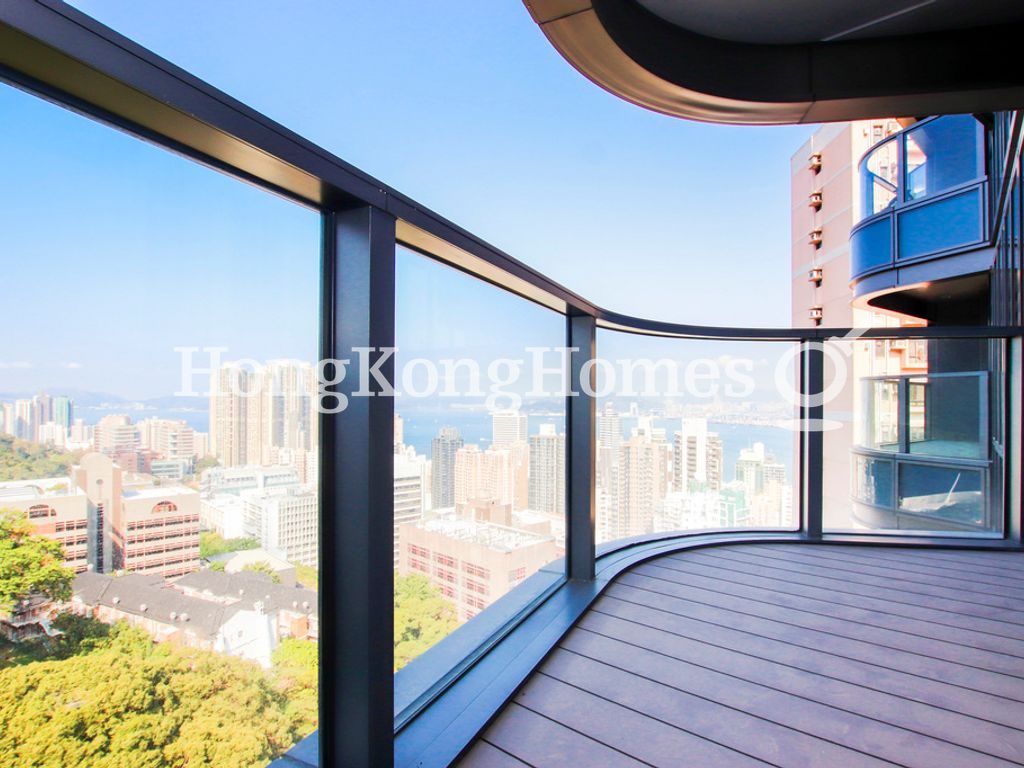 Balcony off living and dining Room — University Heights - Tower 3, Mid-levels West