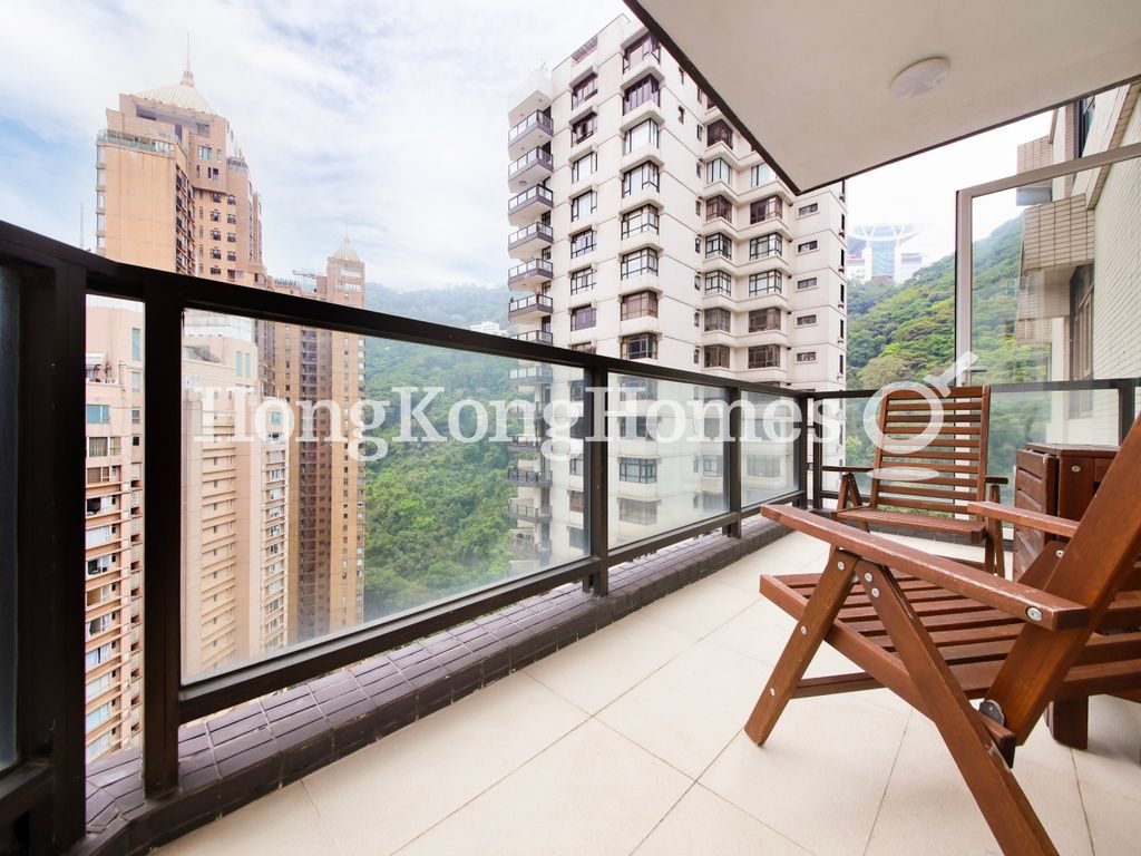 Balcony off Living and Dining Room — Tregunter Tower 2, Mid-levels Central