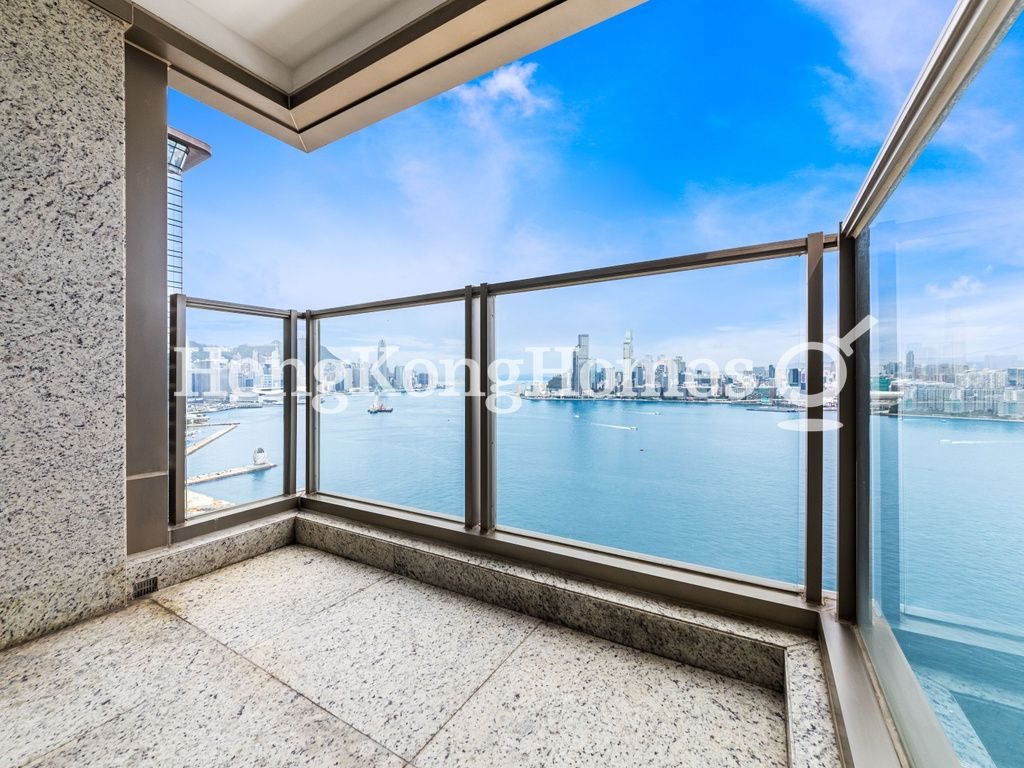 Balcony off Living and Dining Room — Harbour Glory - Tower 7, North Point