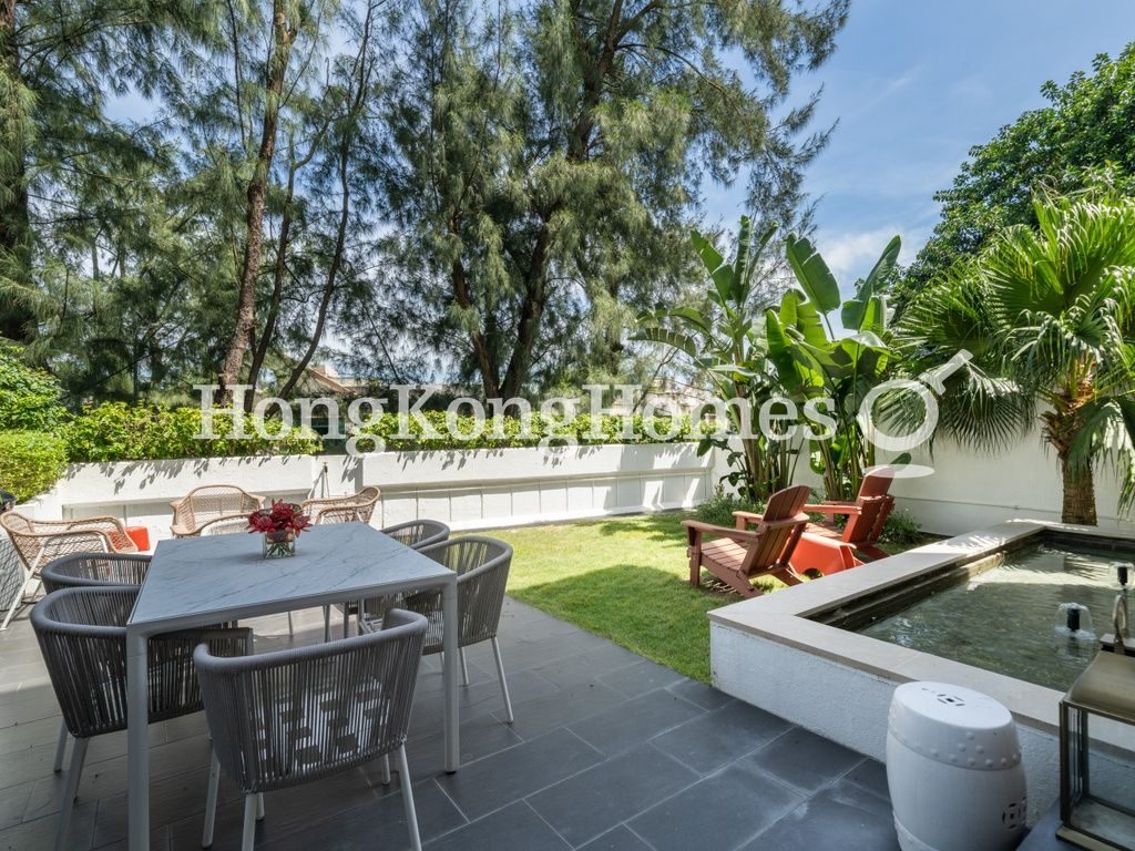 Private Terrace off Living & Dining Room — Grosse Pointe Villa - Block B, Stanley