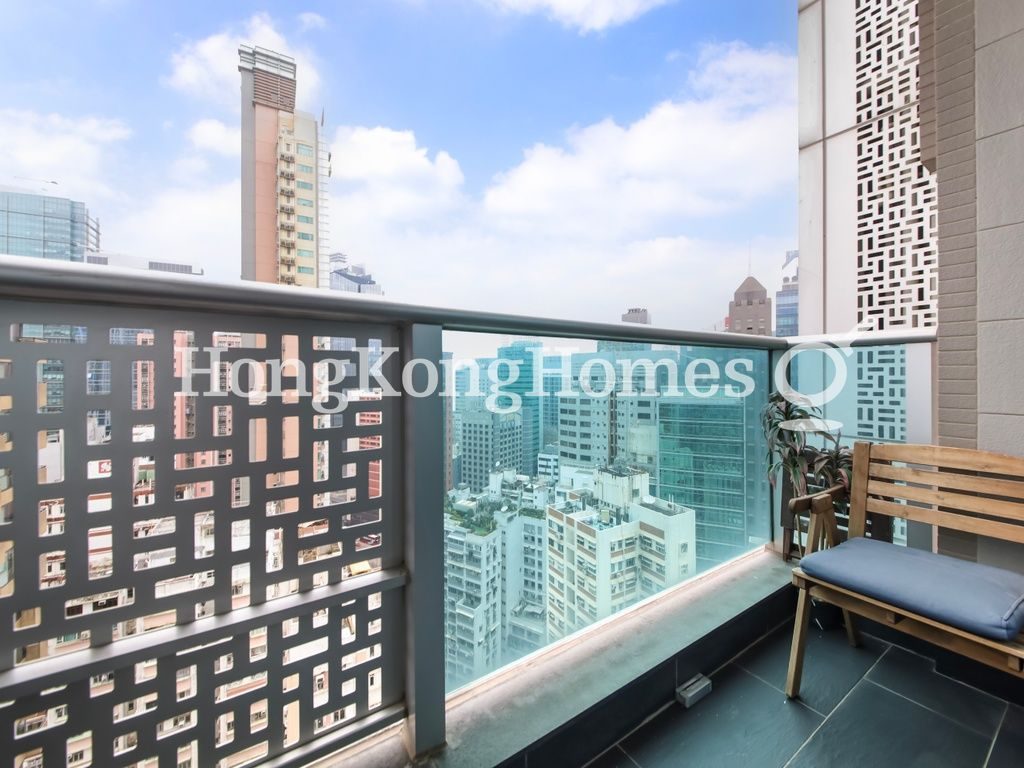 Balcony Off Master Bedroom — J Residence, Wan Chai