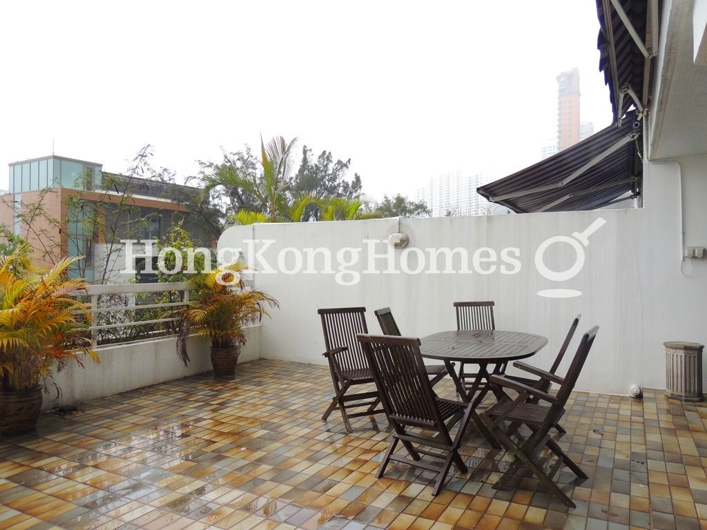 Private Terrace off Living Room — Burnside Villa, Repulse Bay