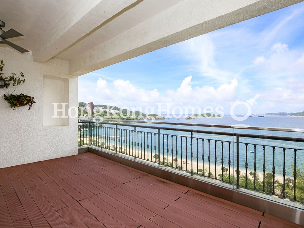Balcony off Dining Room — Repulse Bay Mansions - Block A, Repulse Bay