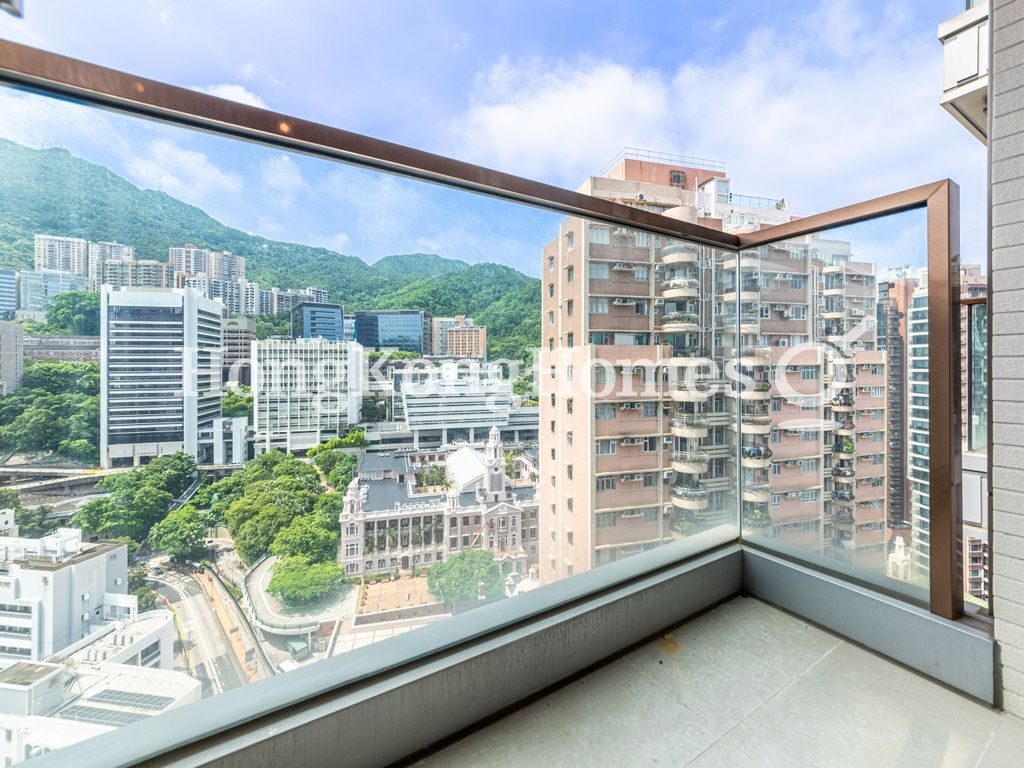 Balcony off Living and Dining Room — 63 Pokfulam - Tower 02 (Emerald House), Sai Ying Pun