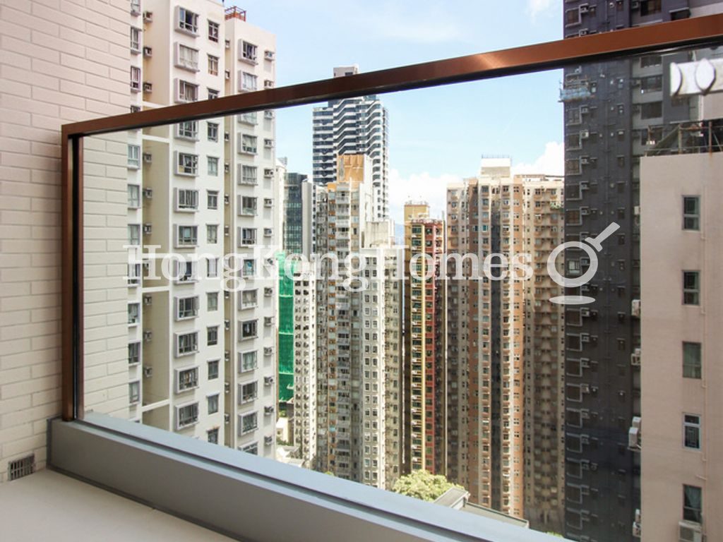 Balcony off Living and Dining Room — 63 Pokfulam - Tower 01 (Amber House), Sai Ying Pun