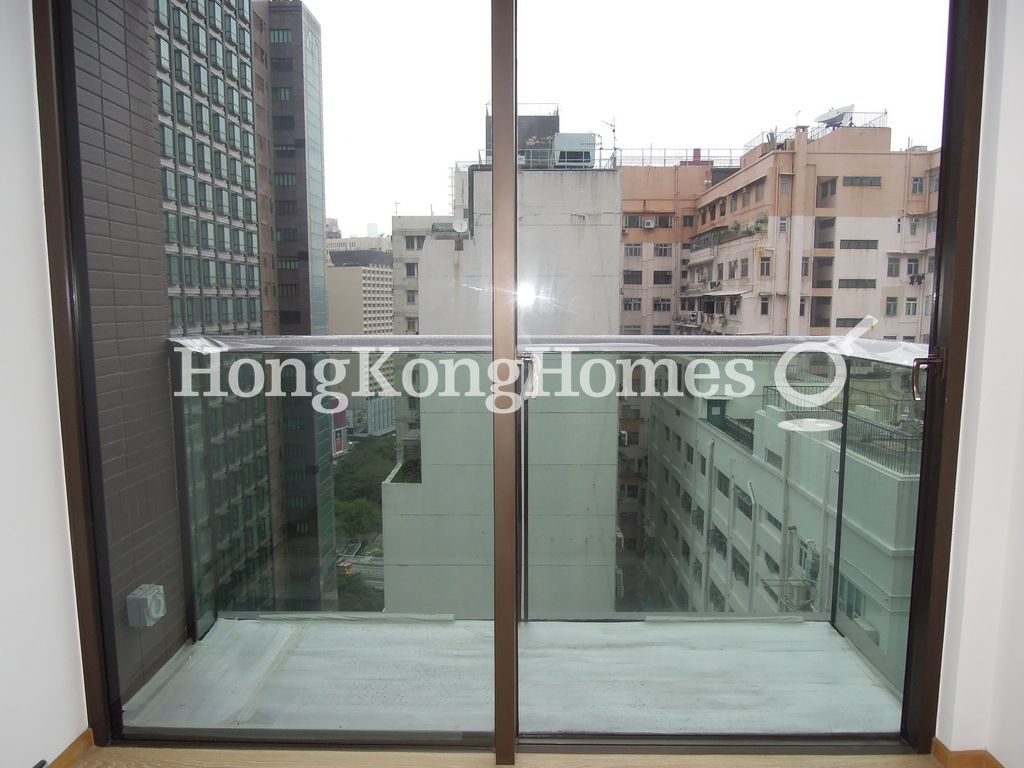 Balcony off Living and Dining Room — yoo Residence, Causeway Bay