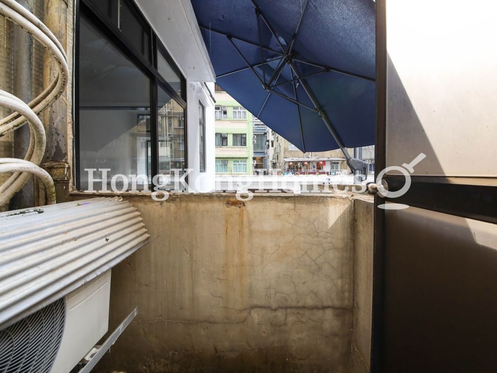 Balcony off Living and Dining Room — Wo Yick Mansion, Sai Ying Pun