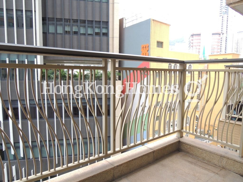 Balcony off Living and Dining Room — The Morrison, Wan Chai