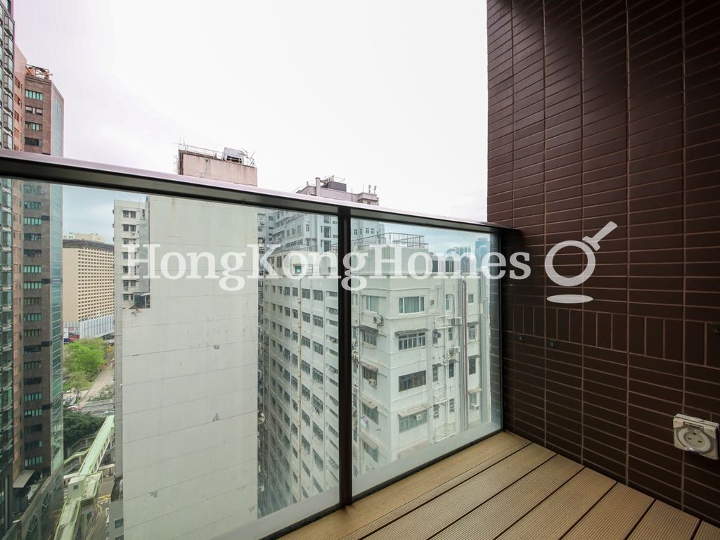 Balcony off Living and Dining Room — yoo Residence, Causeway Bay
