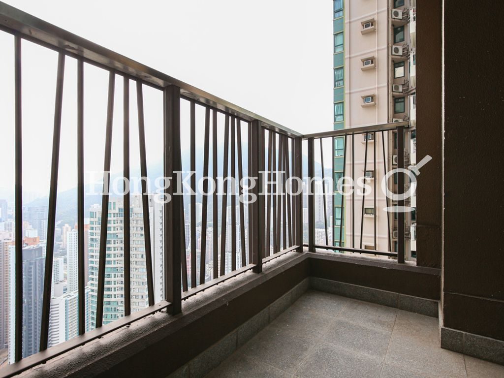 Balcony off Living and Dining Room — Grand Promenade - Tower 02, Quarry Bay