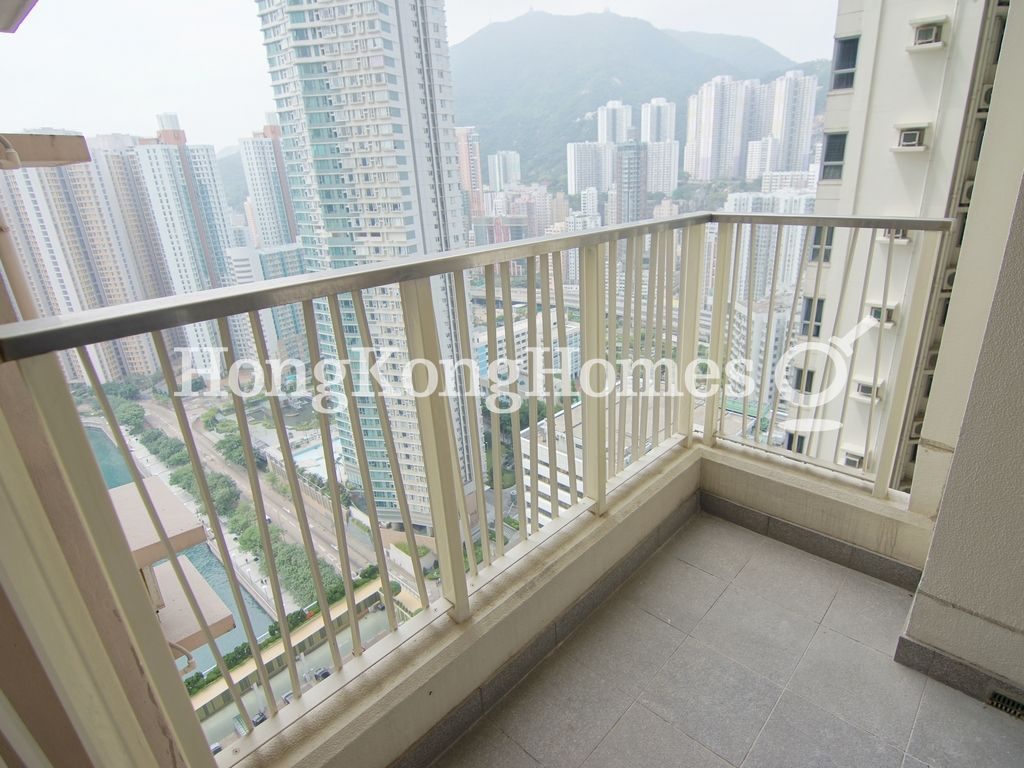 Balcony off Living and Dining Room — Grand Promenade - Tower 02, Quarry Bay