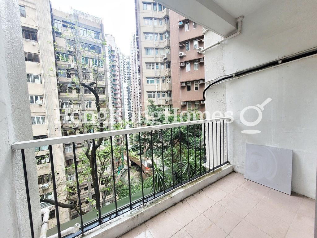 Balcony off Living and Dining Room — Mountain View Court, Mid-levels West