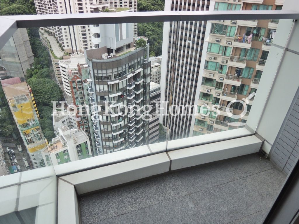 Balcony off Living and Dining Room — One Wanchai, Wan Chai