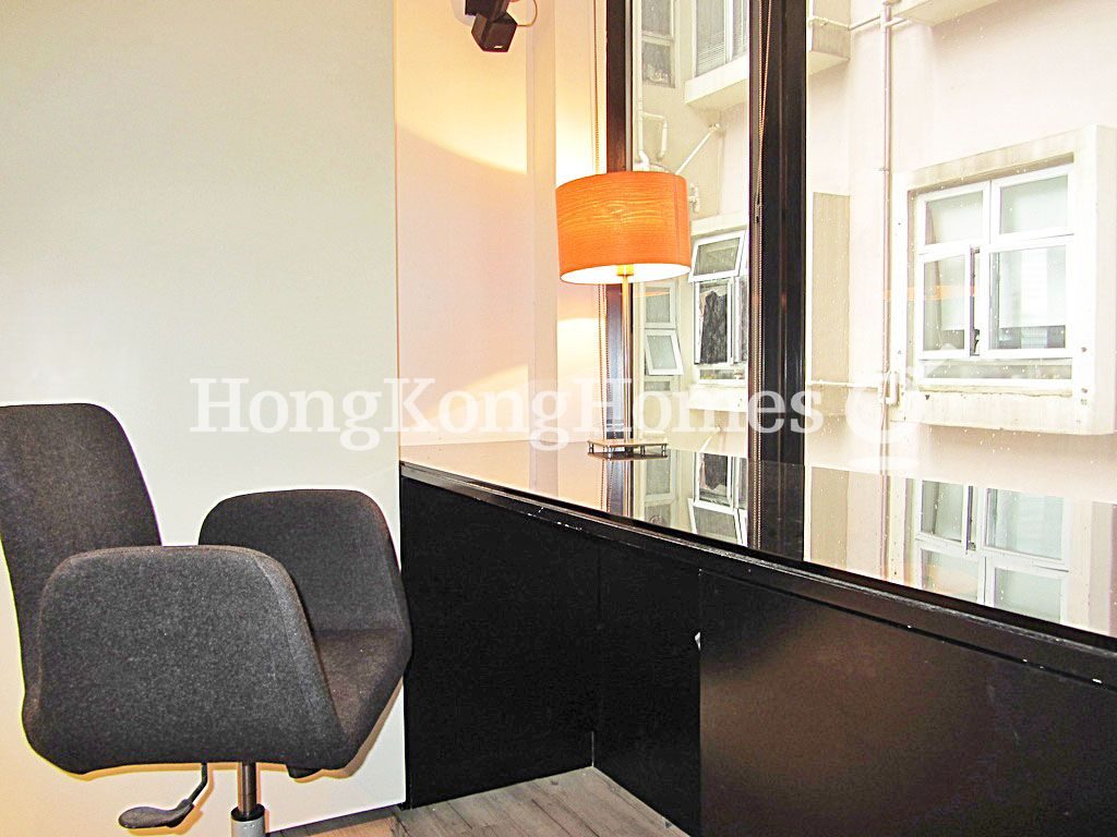 Study Area in Living and Dining Room — Woodlands Terrace, Mid-levels West