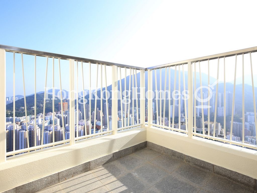 Balcony off Living and Dining room — Grand Promenade - Tower 06, Quarry Bay