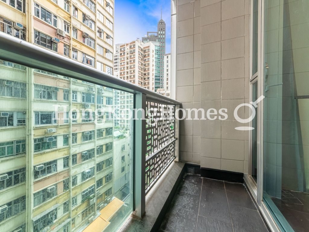 Balcony off Second Ensuite Bedroom — J Residence, Wan Chai