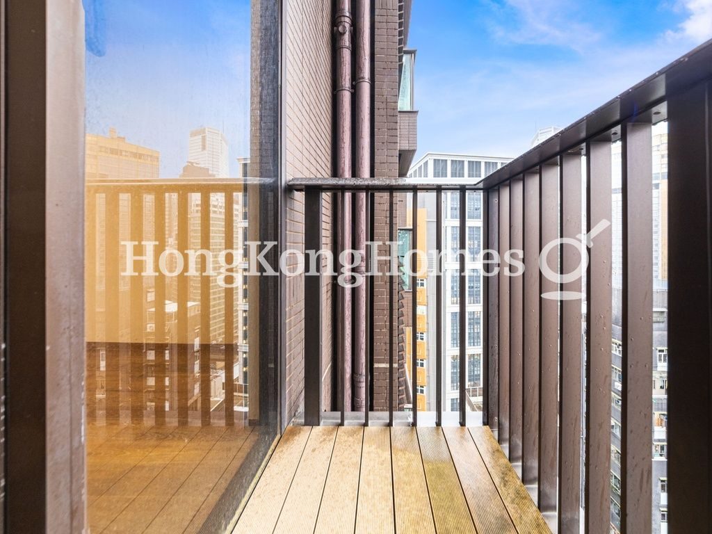 Balcony off Ensuite Bathroom — yoo Residence, Causeway Bay