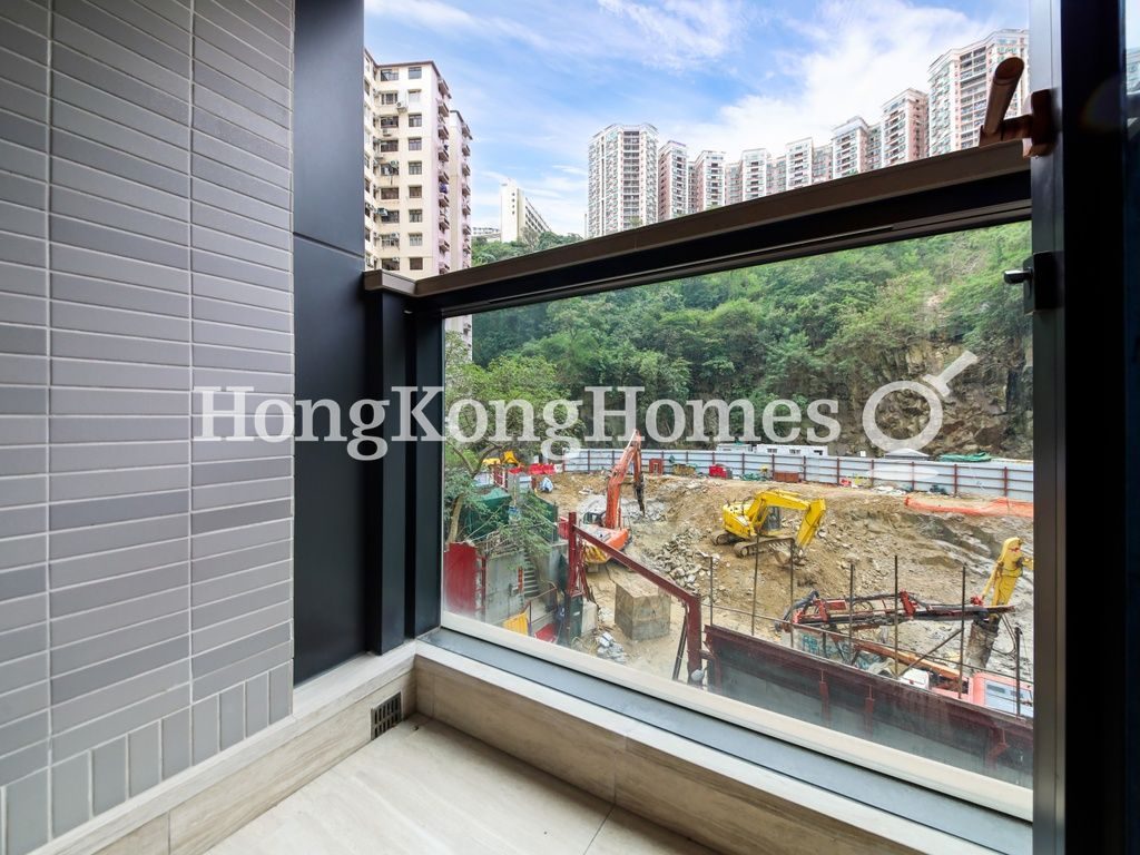 Balcony off Living and Dining Room — Fleur Pavilia, North Point